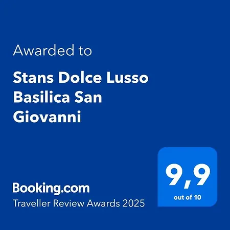 Stans Dolce Lusso Basilica San Giovanni * רומא
